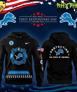 Detroit Lions 2024 Nation First Responders Day Special Edition Hoodie