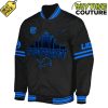 Detroit Lions Back In Black Special Edition Baseball Jacket