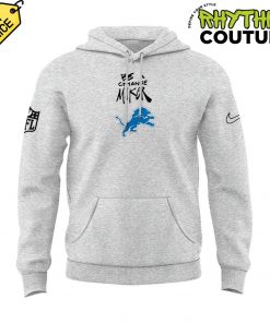 Detroit Lions Be A Change Maker NFL Grey Hoodie