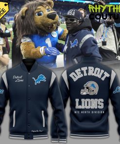 Detroit Lions FLAVOR FLAV Special Edition Baseball Jacket