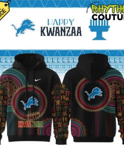 Detroit Lions Happy Kwanzaa Special Edition Hoodie