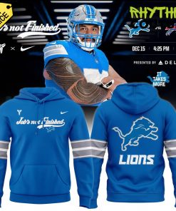 Detroit Lions Jobs Not Finished x Kobe Hoodie