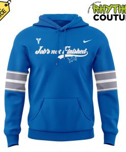 Detroit Lions Jobs Not Finished x Kobe Hoodie