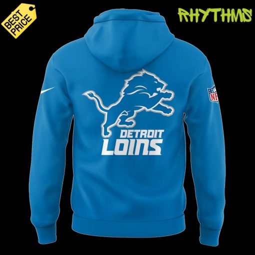 Detroit Lions Playoffs is Calling Special Edition Blue Hoodie