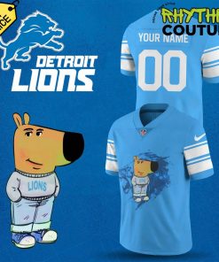 Detroit Lions x Chill Guy Blue Limited Edition Jersey