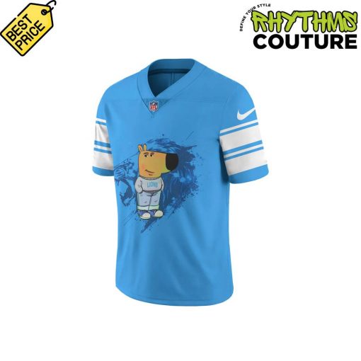 Detroit Lions x Chill Guy Blue Limited Edition Jersey