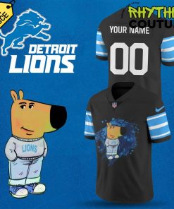 Detroit Lions x Chill Guy Limited Edition Black Jersey