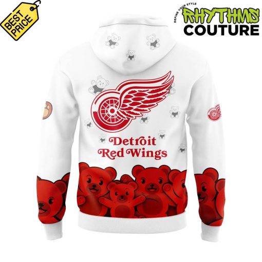 Detroit Red Wings x Teddy Bear Toss Special Edition Hoodie