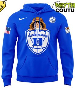 Duke Blue Devils Basketball x One Piece Night Blue Hoodie