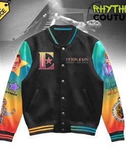 Elton John Never Too Late Baseball Jacket