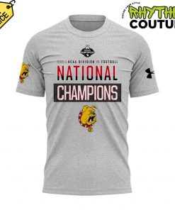 Ferris State Bulldogs National Champions Special Edition Grey Tee