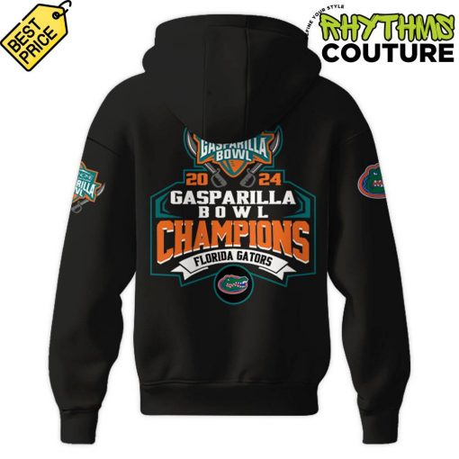 Florida Gators Gasparilla Bowl Champions Black Hoodie Pants Cap