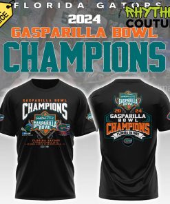 Florida Gators Gasparilla Bowl Champion Black Tee