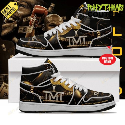 Floyd Mayweather The Money Team Personalized Air Jordan 1 Sneaker