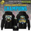 Fresno State Bulldogs Famous Idaho Potato Bowl Champions Hoodie