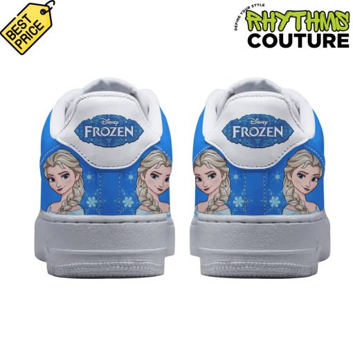 Frozen Let It Frozen Blue Air Force 1 Sneaker