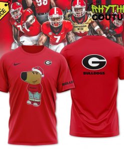 Georgia Bulldogs Just Some Chill Guys Red Tee