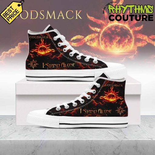 Godsmack I Stand Alone High Top Canvas Shoes