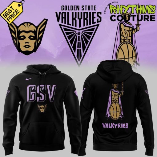 Golden State Valkyries GSV Limited Edition Black Hoodie