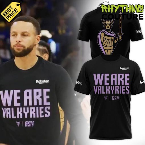 Golden State Valkyries “We Are Valkyries” Black Tee