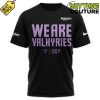 Golden State Valkyries We Are Valkyries Black Tee