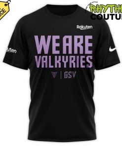 Golden State Valkyries “We Are Valkyries” Black Tee