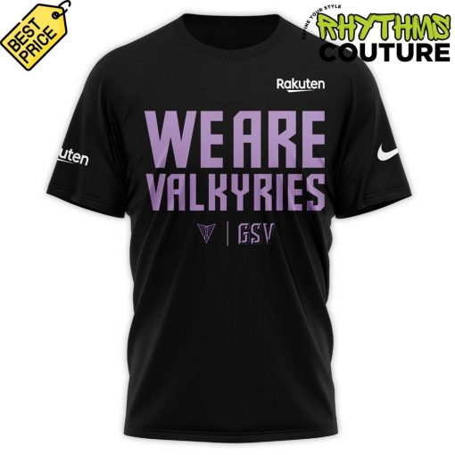 Golden State Valkyries “We Are Valkyries” Black Tee