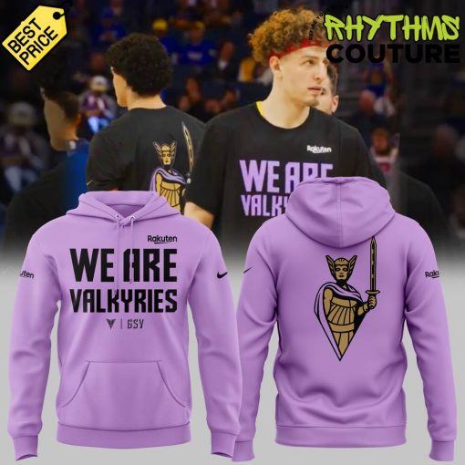 Golden State Valkyries “We Are Valkyries” Purple Hoodie