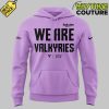 Golden State Valkyries We Are Valkyries Purple Hoodie