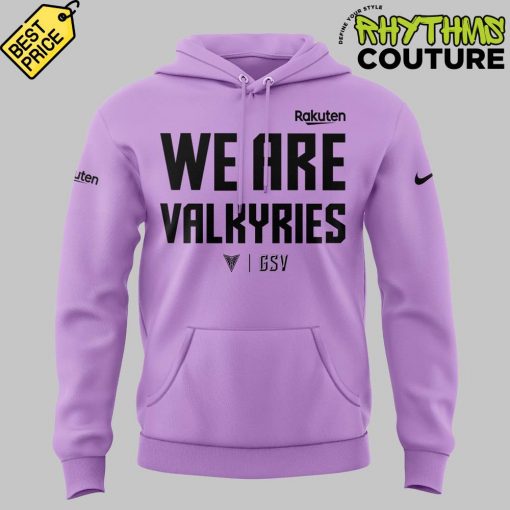 Golden State Valkyries “We Are Valkyries” Purple Hoodie