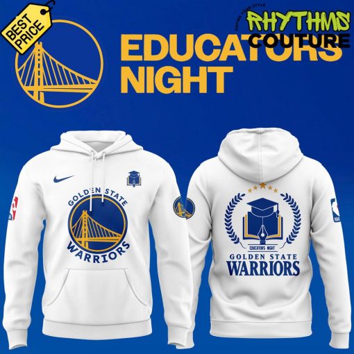 Golden State Warriors x Educators Night 2024 Limited Edition Hoodie