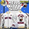 Memphis Grizzlies x Hello Kitty Night Black Baseball Jacket