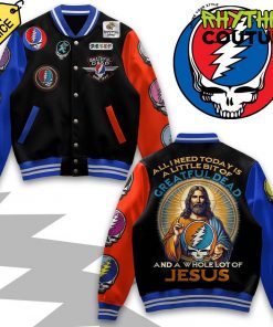 Grateful Dead Jesus Special Edition Baseball Jacket