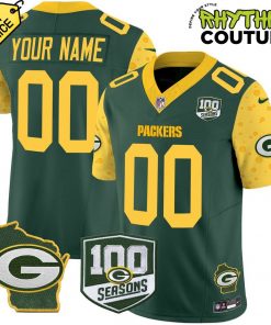 Green Bay Packers Sideline 100th Seasons Football Jersey