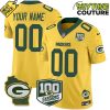 Green Bay Packers Sideline 100th Seasons Football Jersey