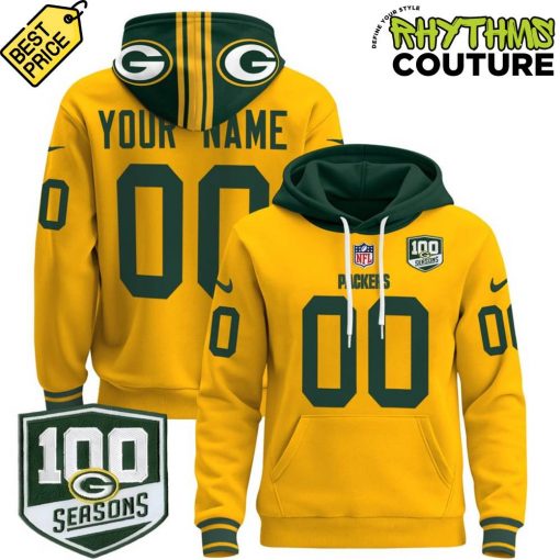 Green Bay Packers Sideline 100th Seasons Hoodie