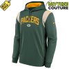 Green Bay Packers Sideline Athletic Stack Performance Hoodie