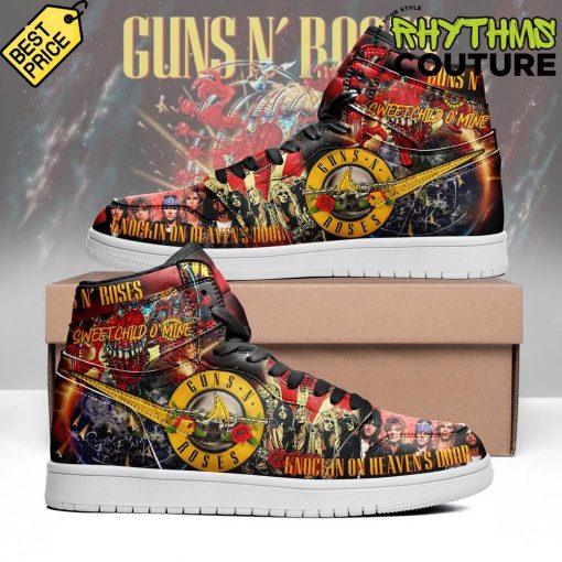 Guns N’ Roses Knockin on Heaven Door Air Jordan 1 Sneaker