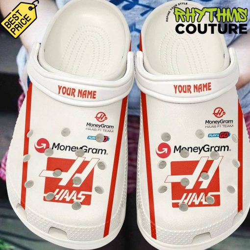 Haas F1 Racing Team Personalized Crocs Shoes