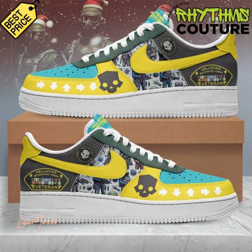 Helldiver Malevelon Creek Veteran Air Force 1 Sneaker