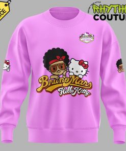 Hello Kitty x Bruno Mars Limited Edition Pink Sweatshirt