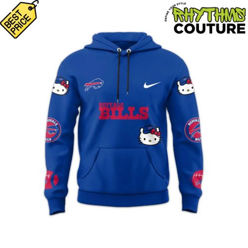 Hello Kitty x Buffalo Bills Limited Edition Blue Hoodie