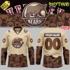 Minnesota Frost Teddy Bear Toss Special Edition White Hockey Jersey