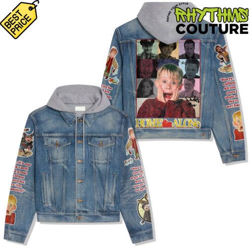 Home Alone Movie Christmas Hooded Denim Jacket