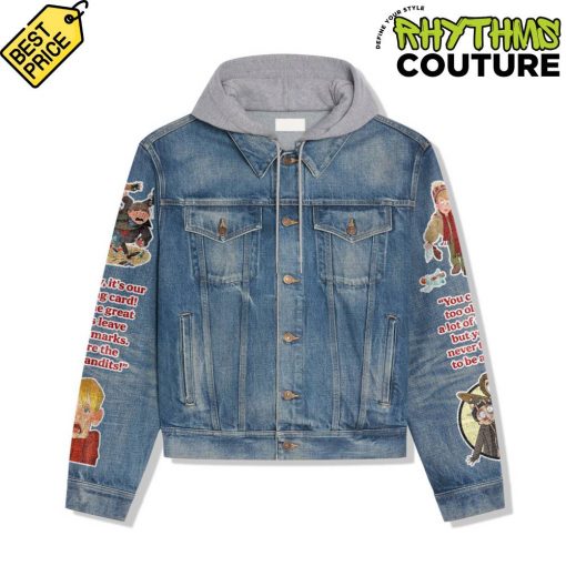 Home Alone Movie Christmas Hooded Denim Jacket