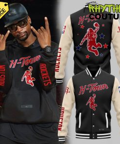 Houston Rockets H-Town Fly Basketball Baseball Jacket