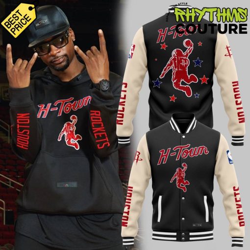 Houston Rockets H-Town Fly Basketball Baseball Jacket