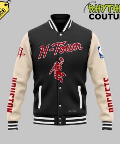 Houston Rockets H-Town Fly Basketball Baseball Jacket