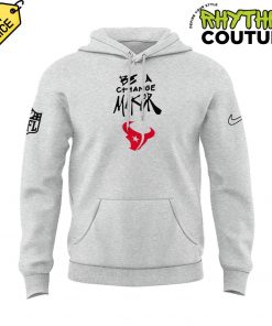 Houston Texans Be A Change Maker NFL Grey Hoodie