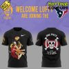 Houston Texans x Luffy One Piece Black Tee